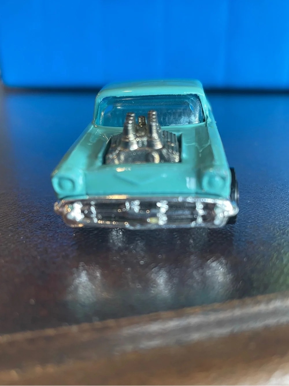 Vintage Hot Wheels '57 Chevy - Turquoise Mattel 1976